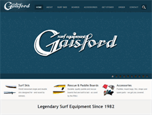 Tablet Screenshot of gaisfordsurf.com